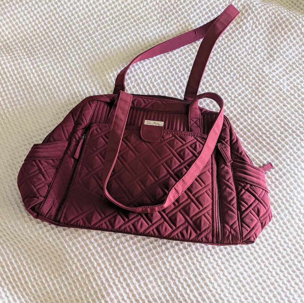 Vera Bradley Diaper / Baby Bag with Changing Pad